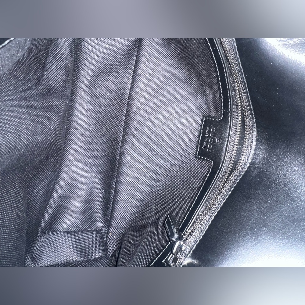 GG Marmont small shoulder bag black on black excellent condition - Picture 9 of 13